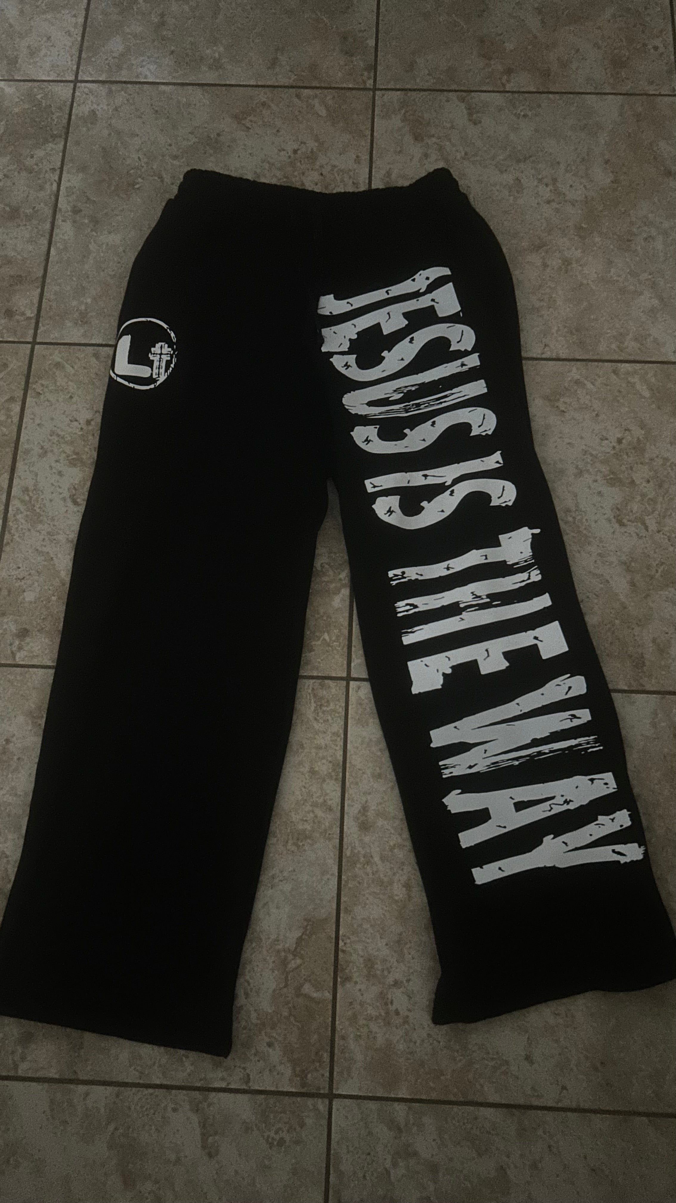 Jesus is the way sweatpants