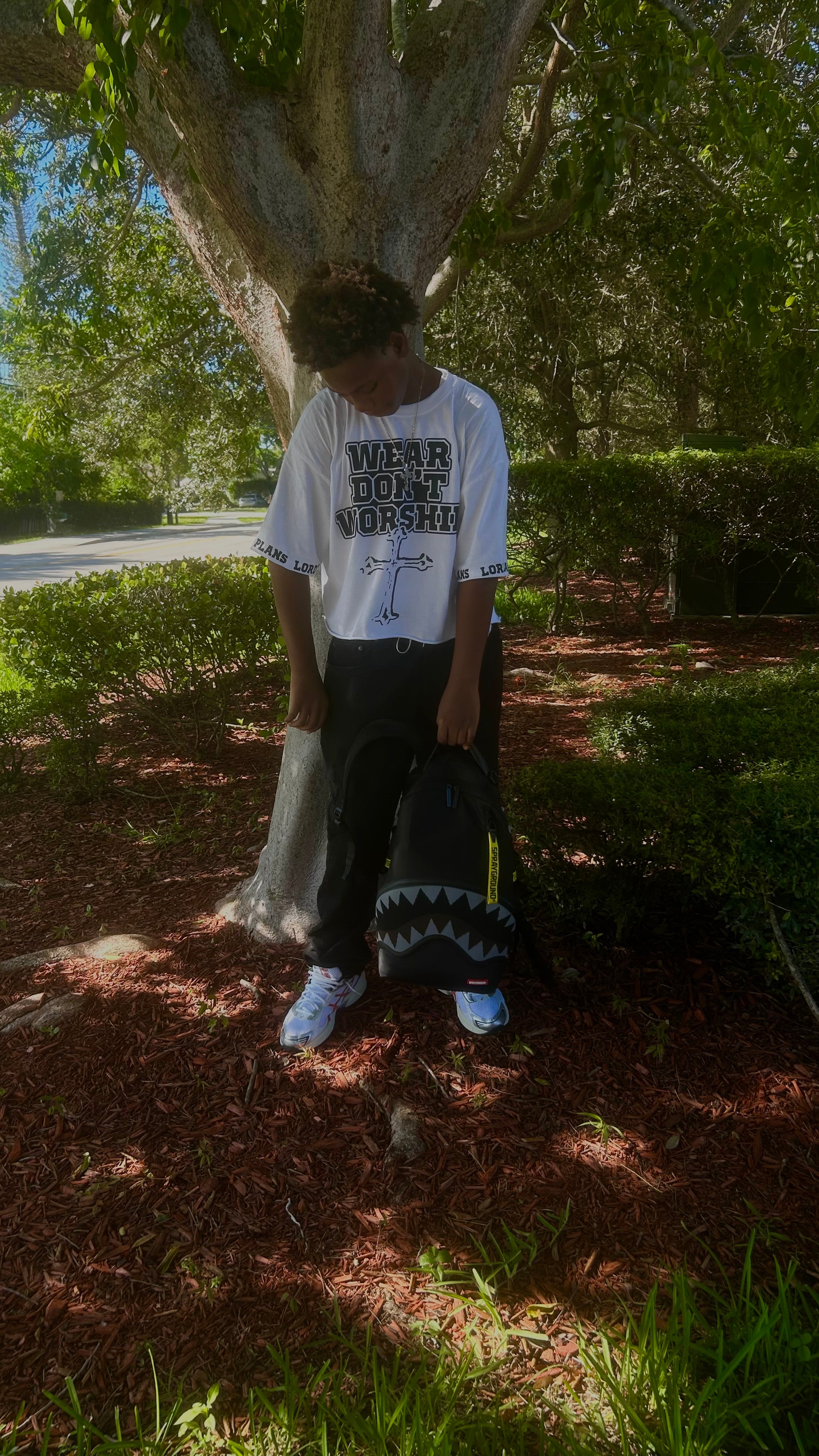 Wear don’t worship t-shirt