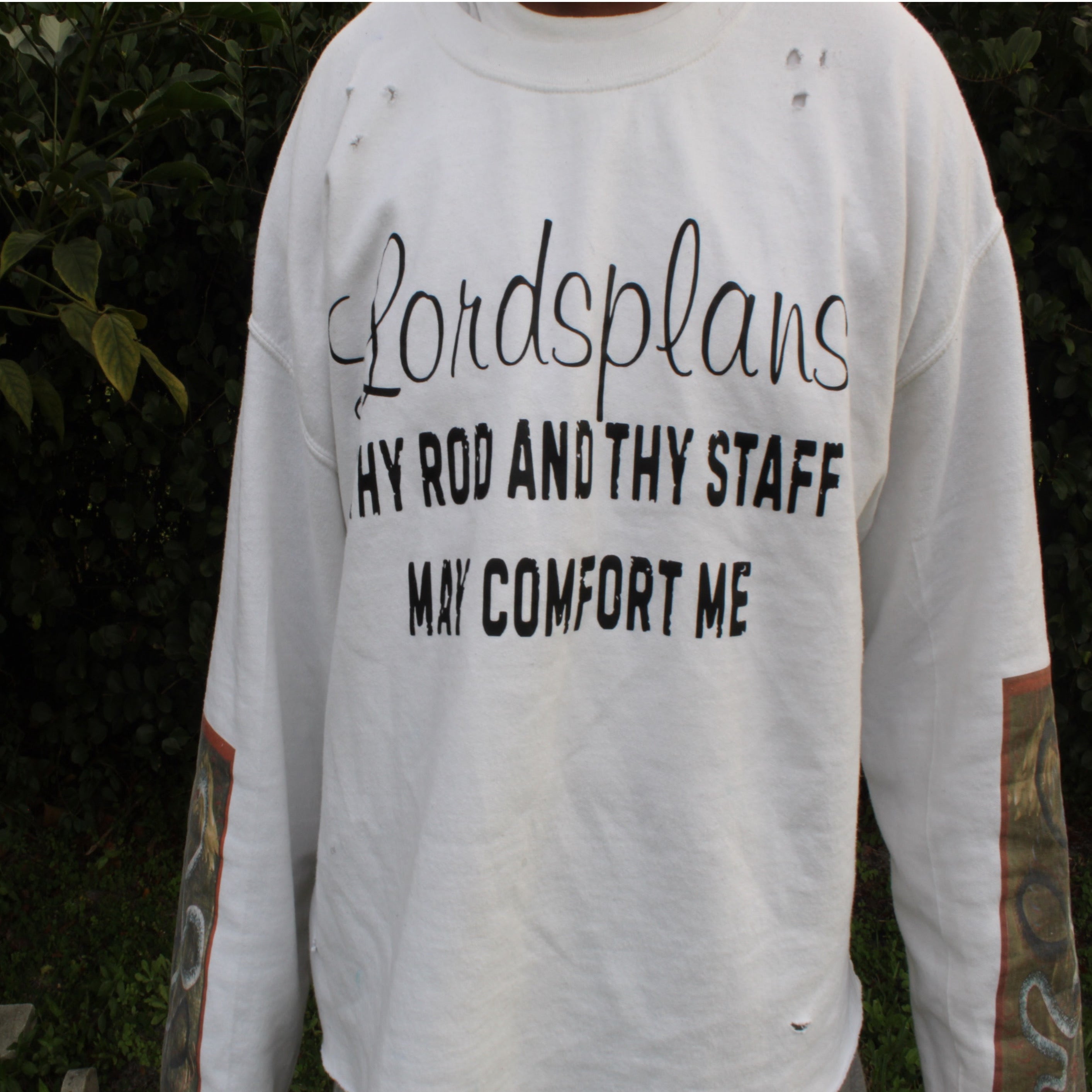 Thy rod thy staff long sleeve
